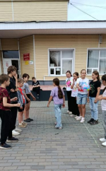 Специалист культурно-досугового центра провела игровую программу "Игры народов России"