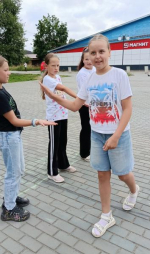 Специалист культурно-досугового центра провела игровую программу "Игры народов России"